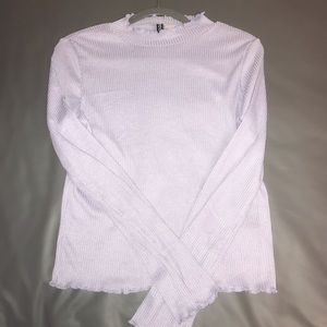 Cute lavender long sleeved shirt